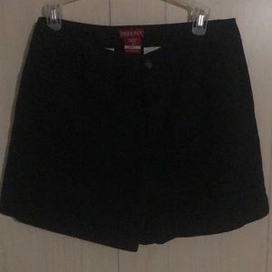 Merona size 8, black casual shorts
